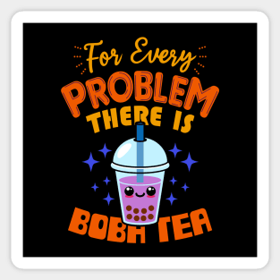 Funny Cute Kawaii Boba Tea Lover Meme Sticker